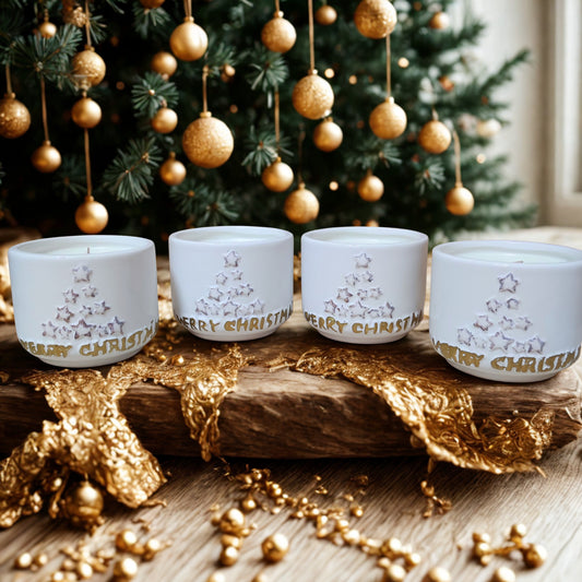 Karácsonyi Fakanócos Illatgyertya